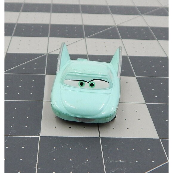 Disney Pixar Cars 2 Flo The Show Car Mini 2 Inch Model Turquoise - Picture 5 of 7